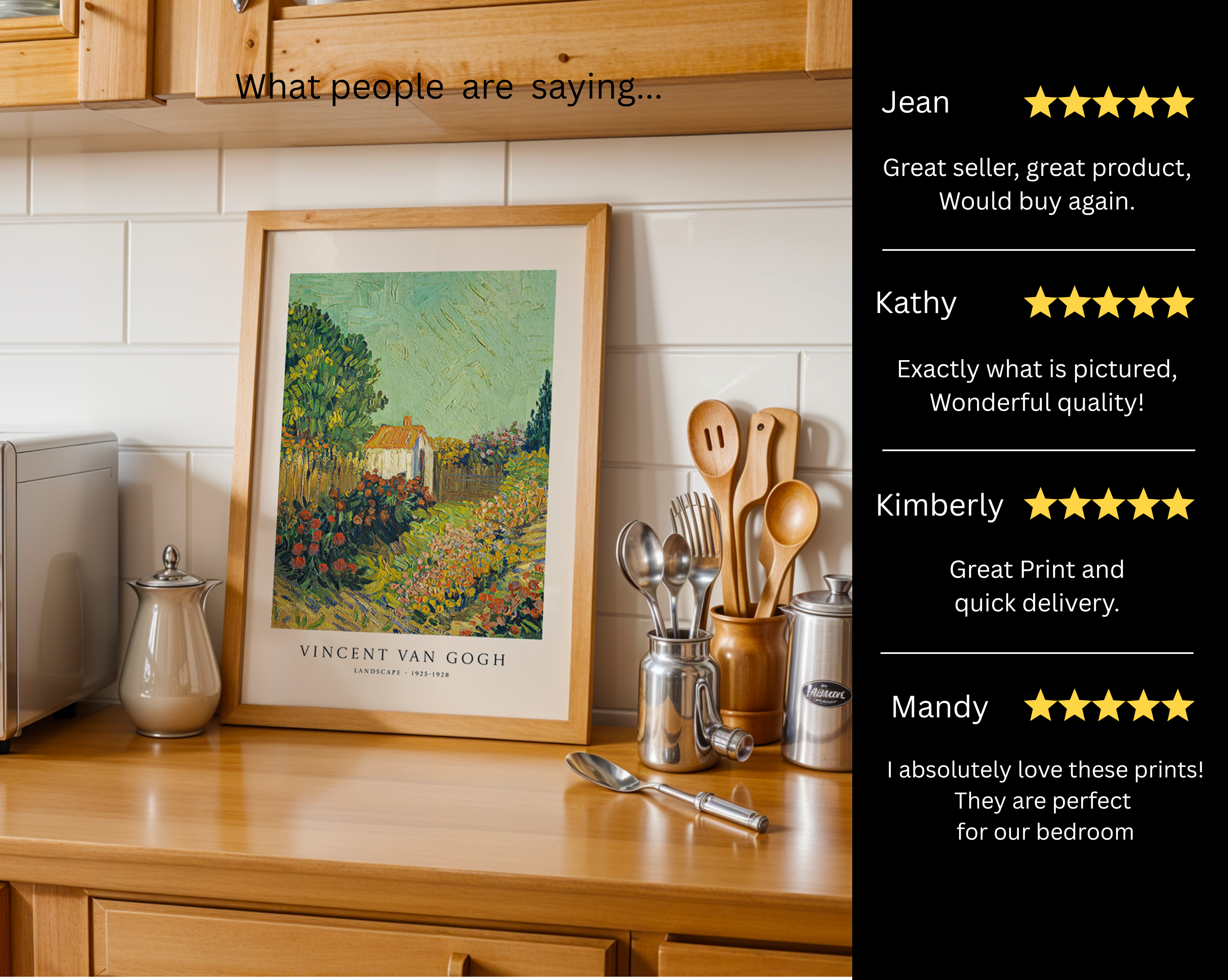 Garden Landscape – Vincent van Gogh Art Print