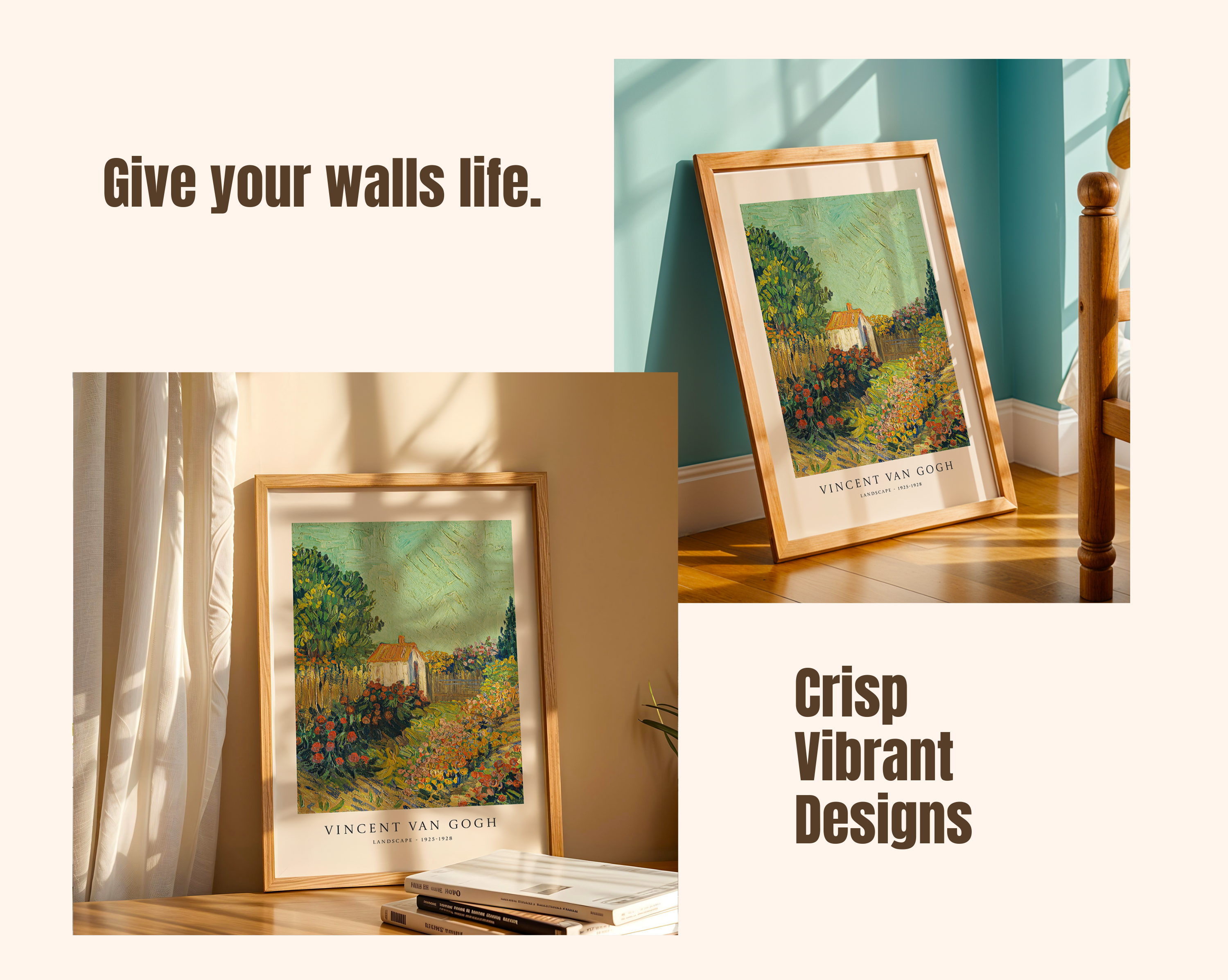 Garden Landscape – Vincent van Gogh Art Print