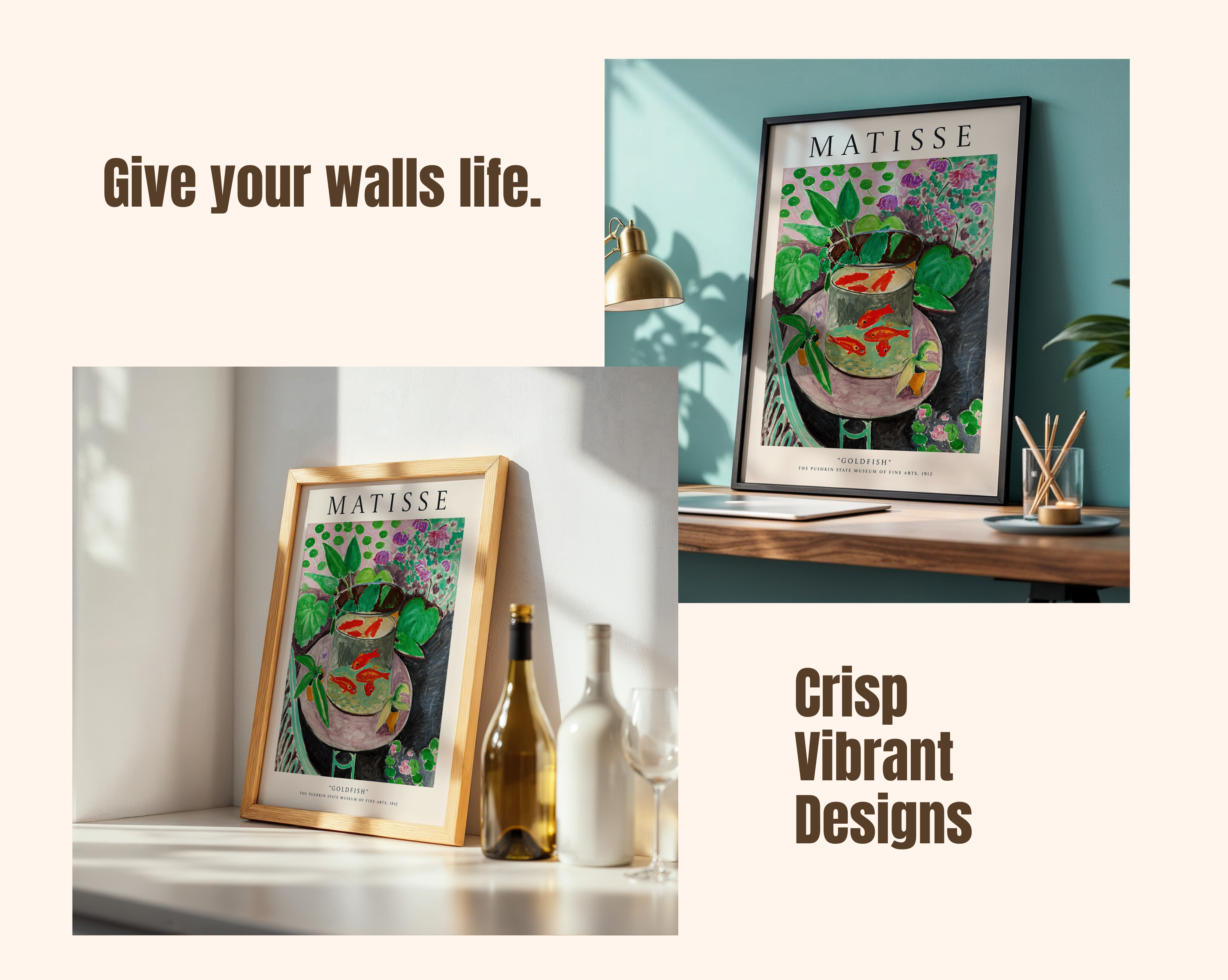 Goldfish – Henri Matisse Modern Art Print