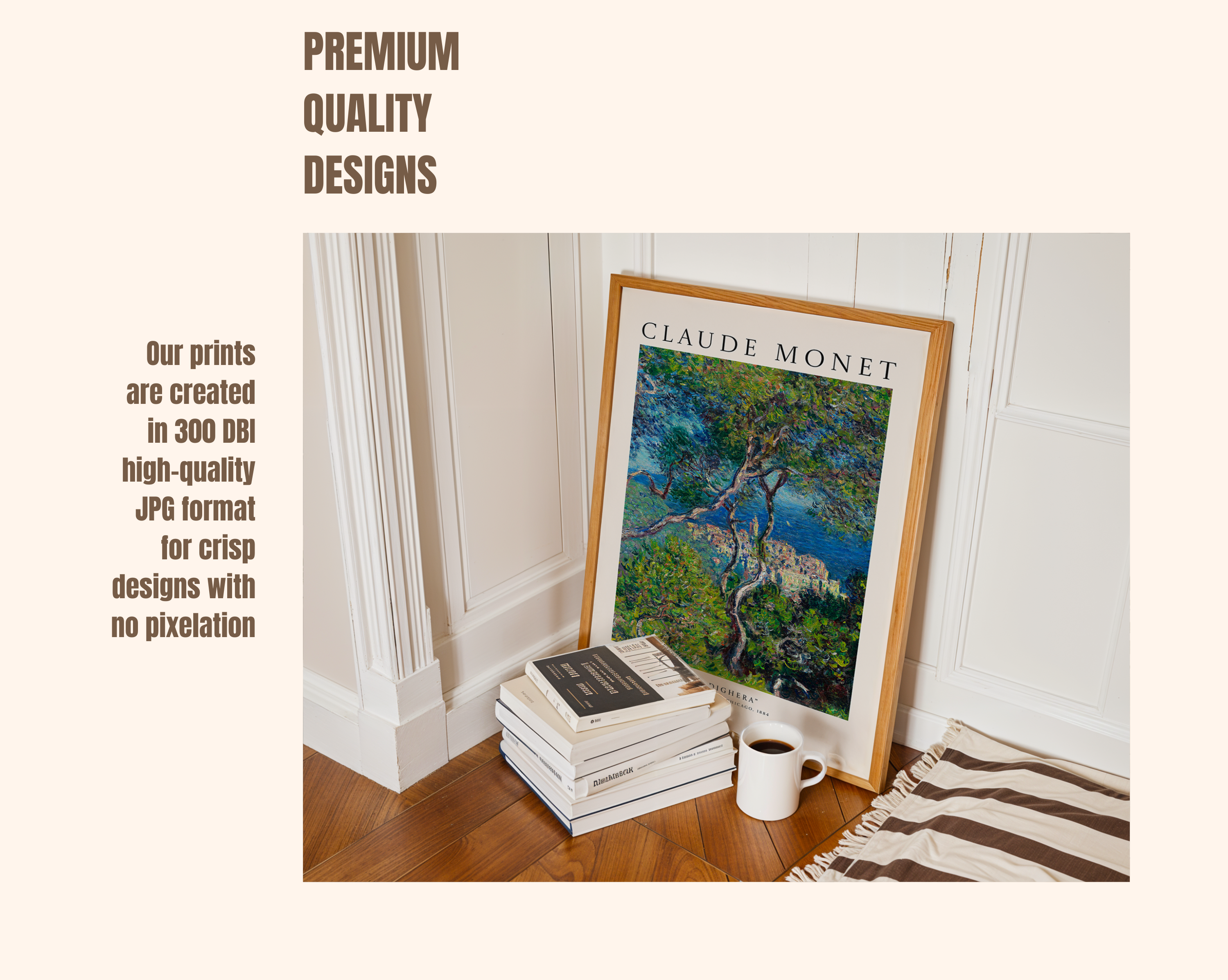 Bordighera – Claude Monet Art Print