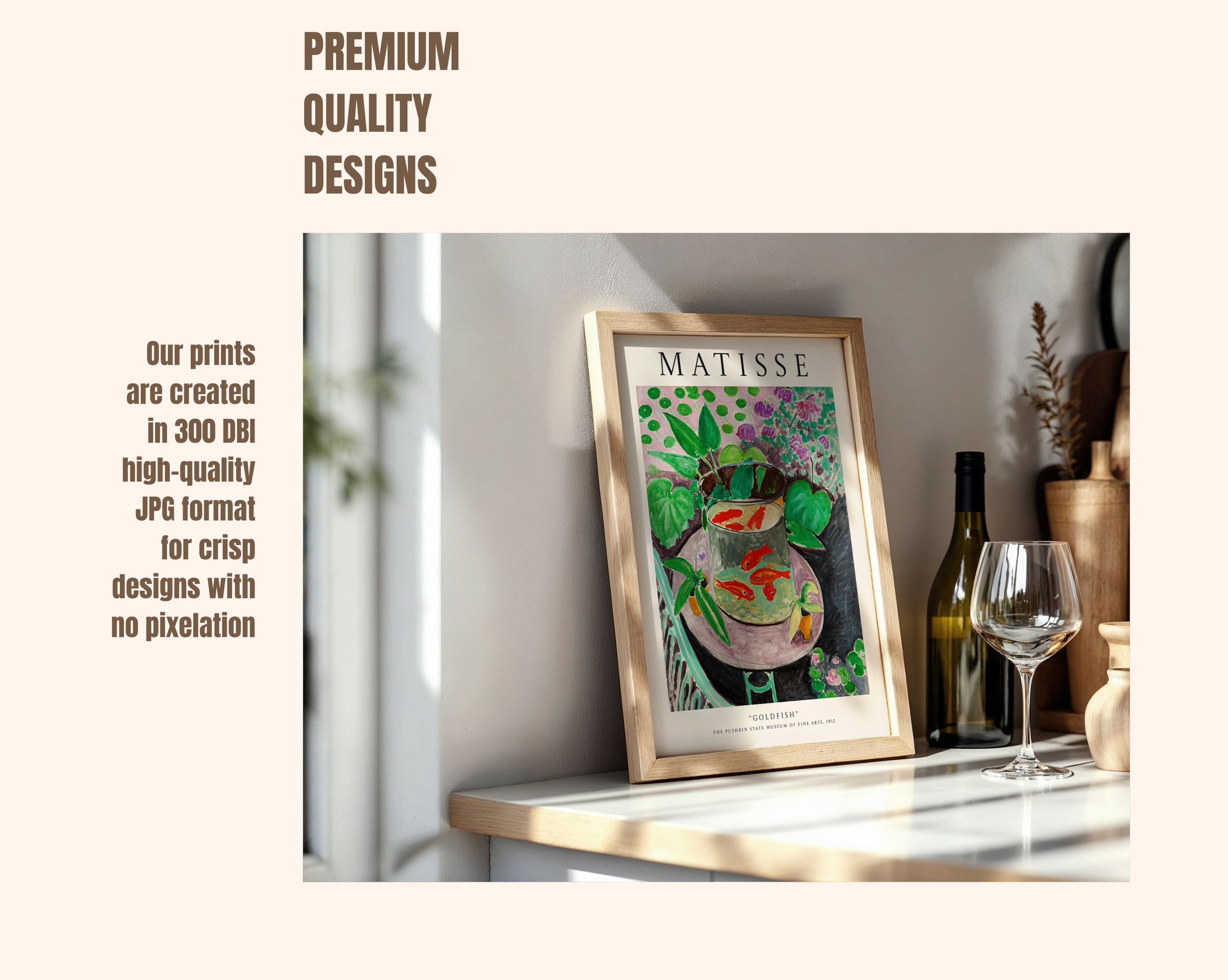 Goldfish – Henri Matisse Modern Art Print