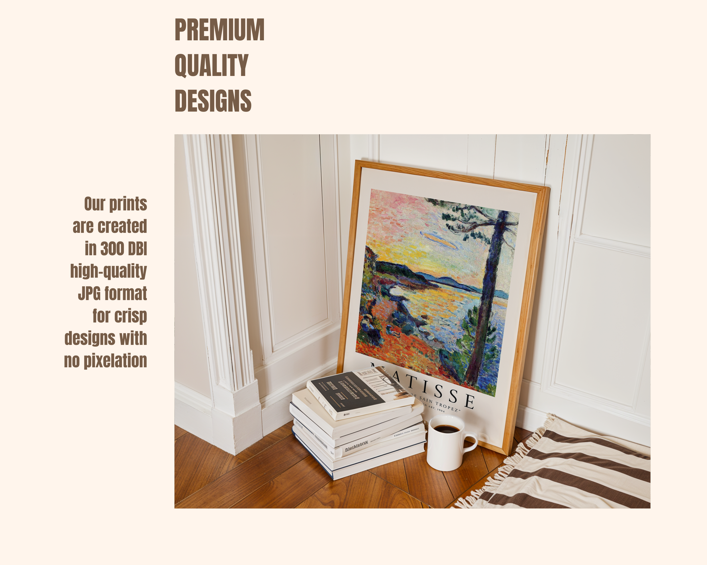 The Gulf of Saint Tropez – Henri Matisse Art Print