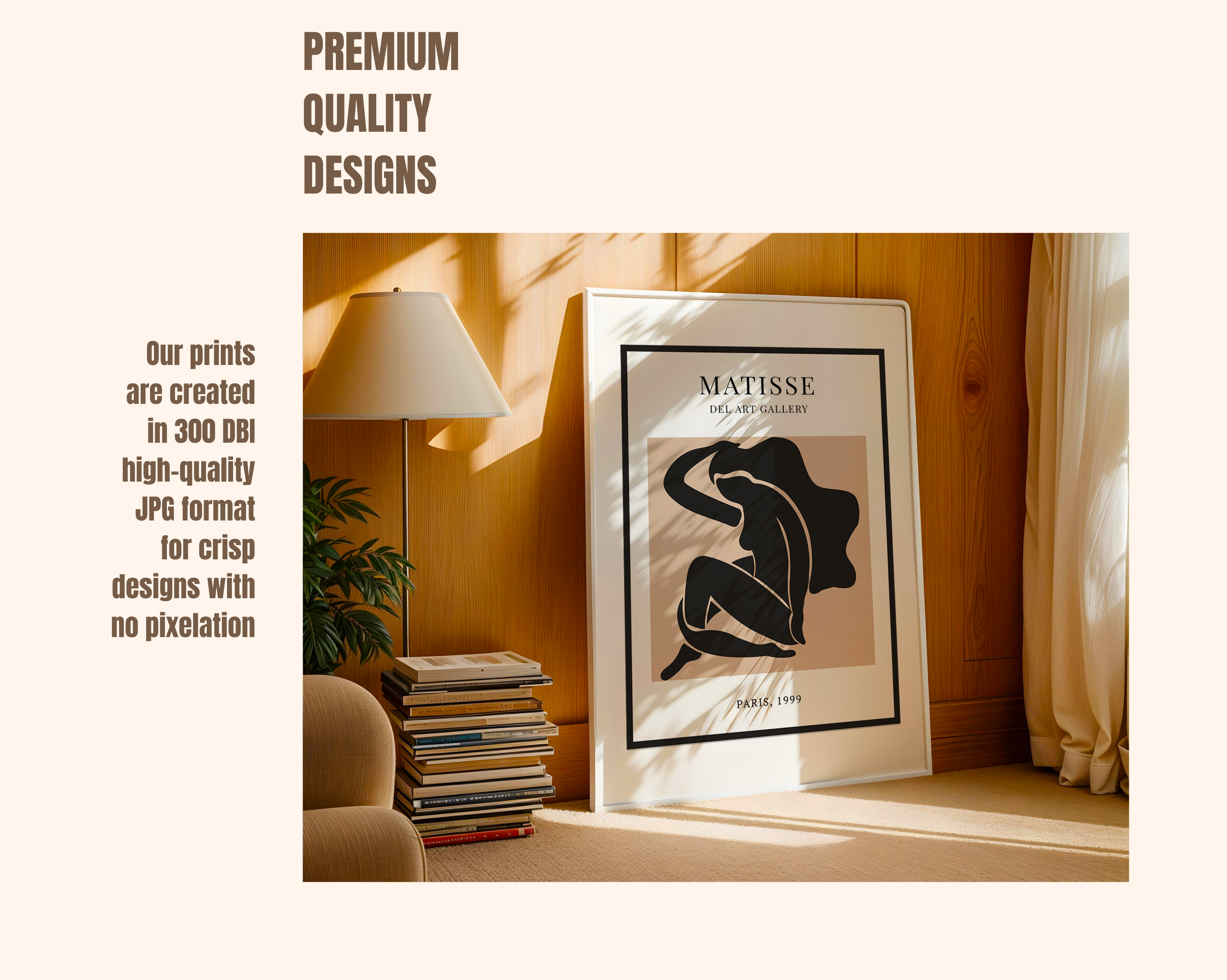 Seated Figure – Henri Matisse Modern Art Print