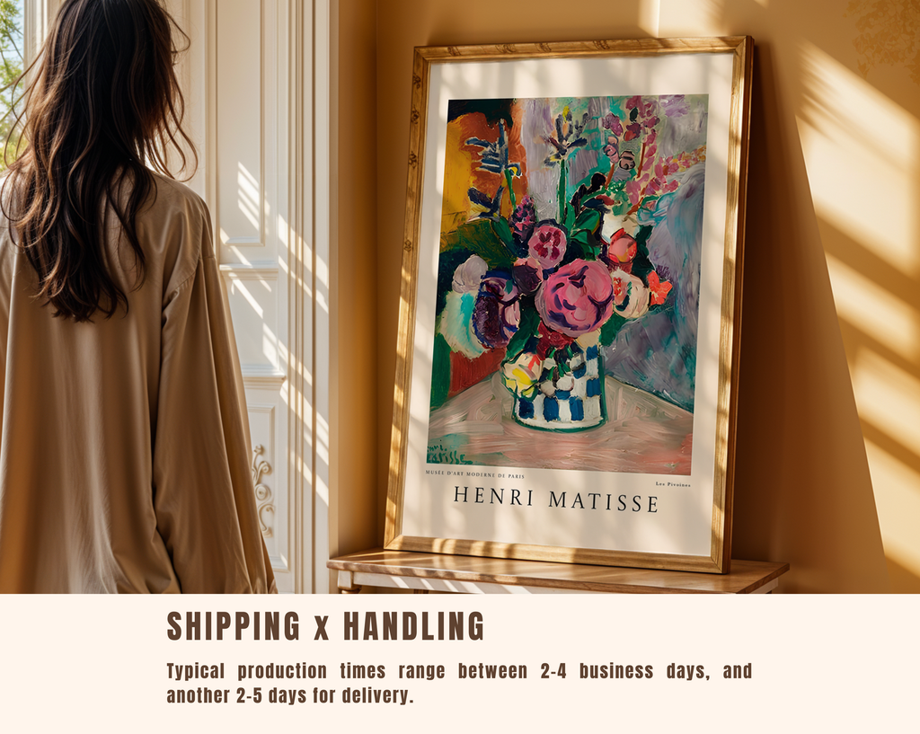 Les Pivoines – Henri Matisse Art Print