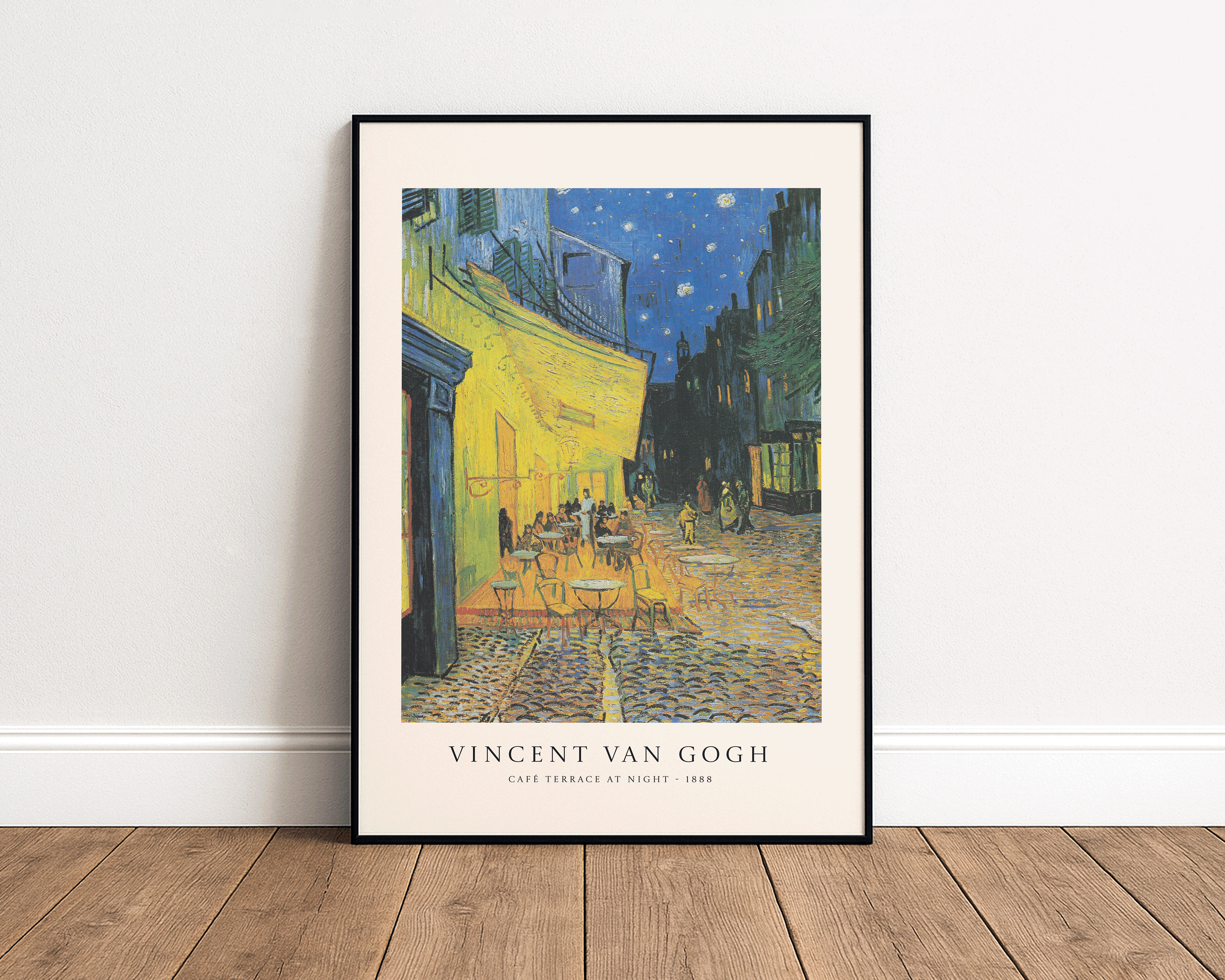 Café Terrace at Night (1888) – Vincent van Gogh Art Print