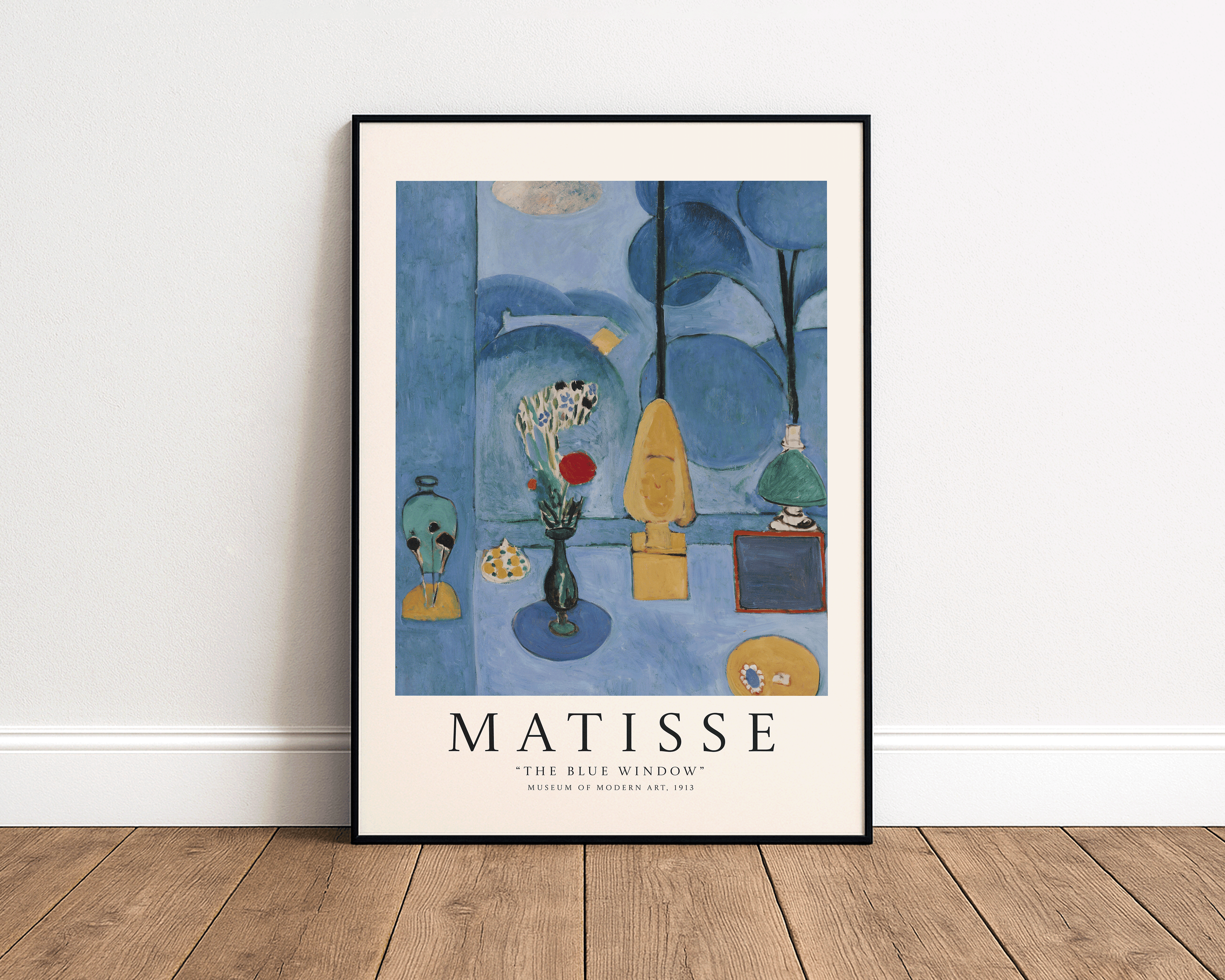 The Blue Window – Henri Matisse Art Print (1913)
