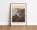 Cliffs at Belle-Île – Claude Monet Art Print
