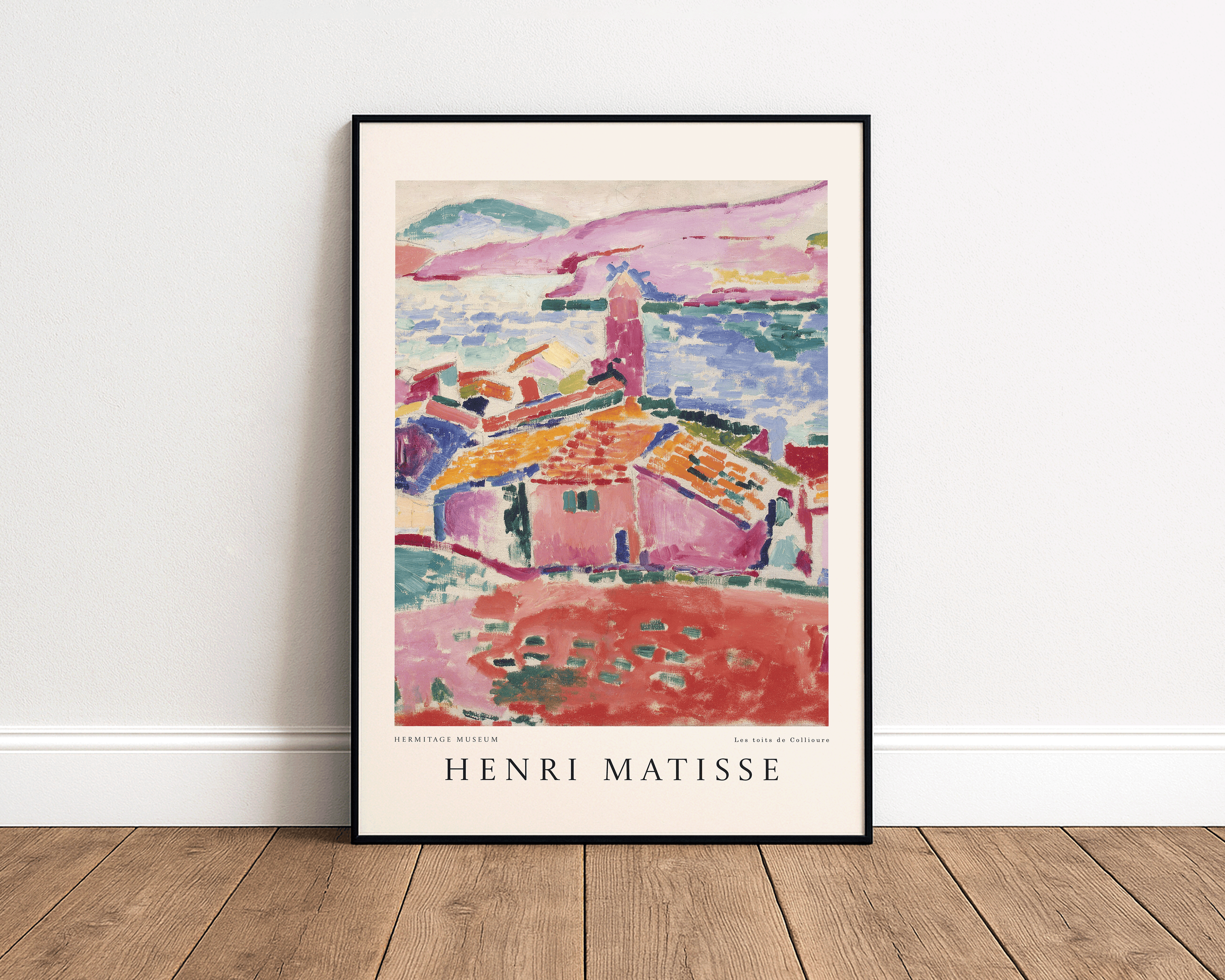 Les Toits de Collioure – Henri Matisse Fauvist Art Print