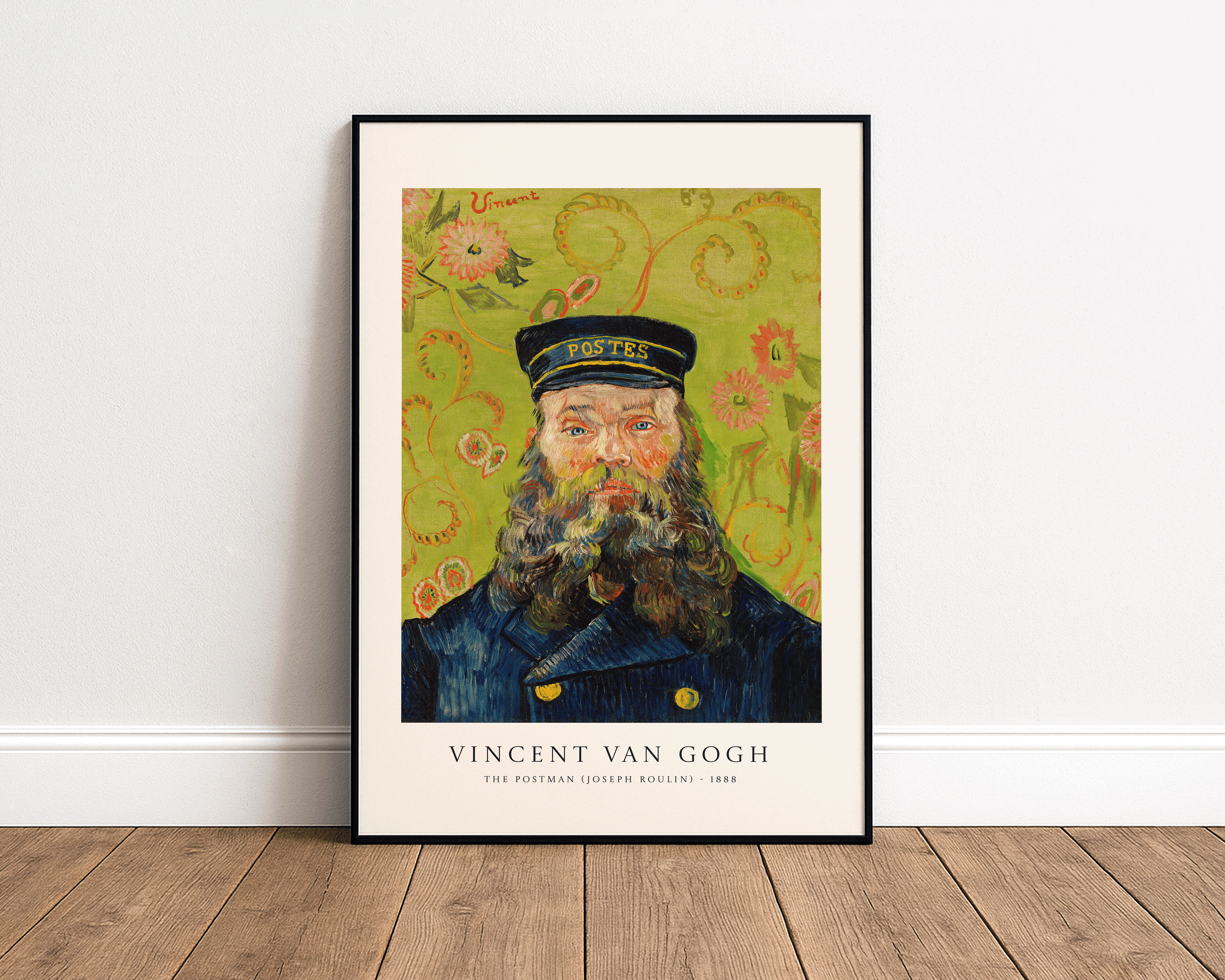 The Postman (Joseph Roulin) 1888 – Vincent van Gogh Art Print