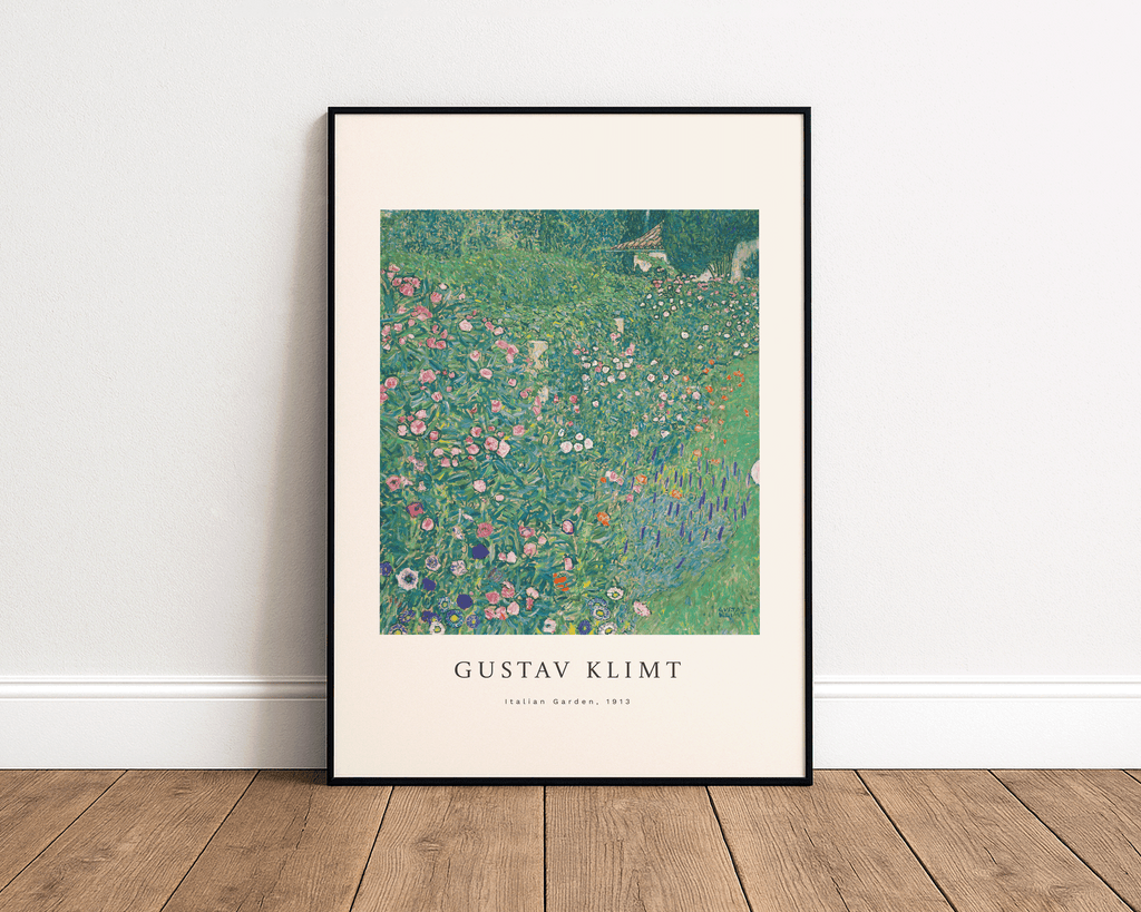 Italian Garden – Gustav Klimt Art Print