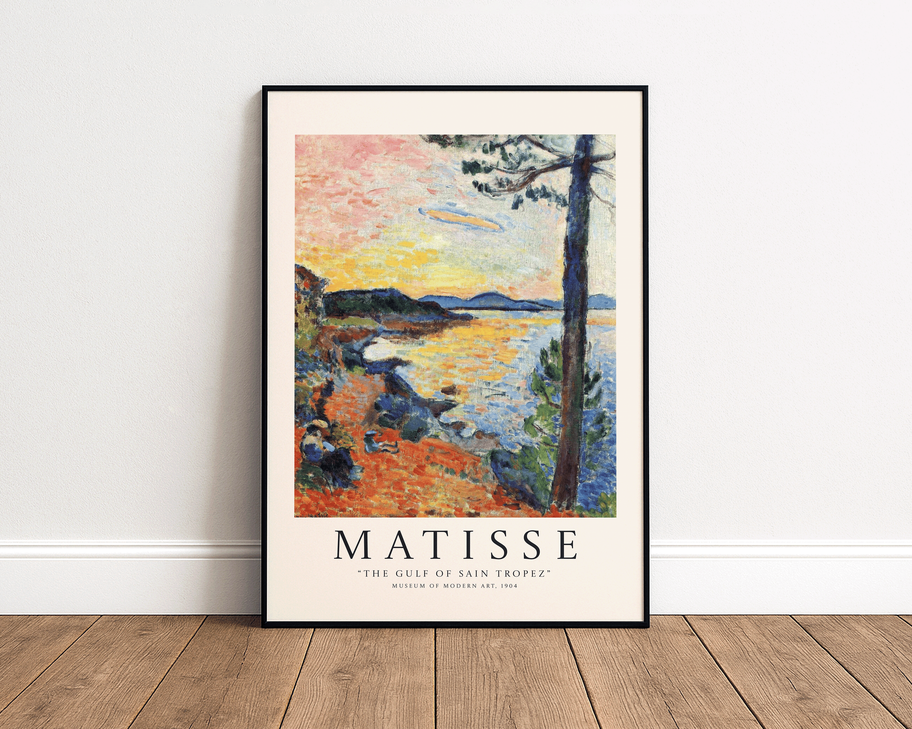 The Gulf of Saint Tropez – Henri Matisse Art Print