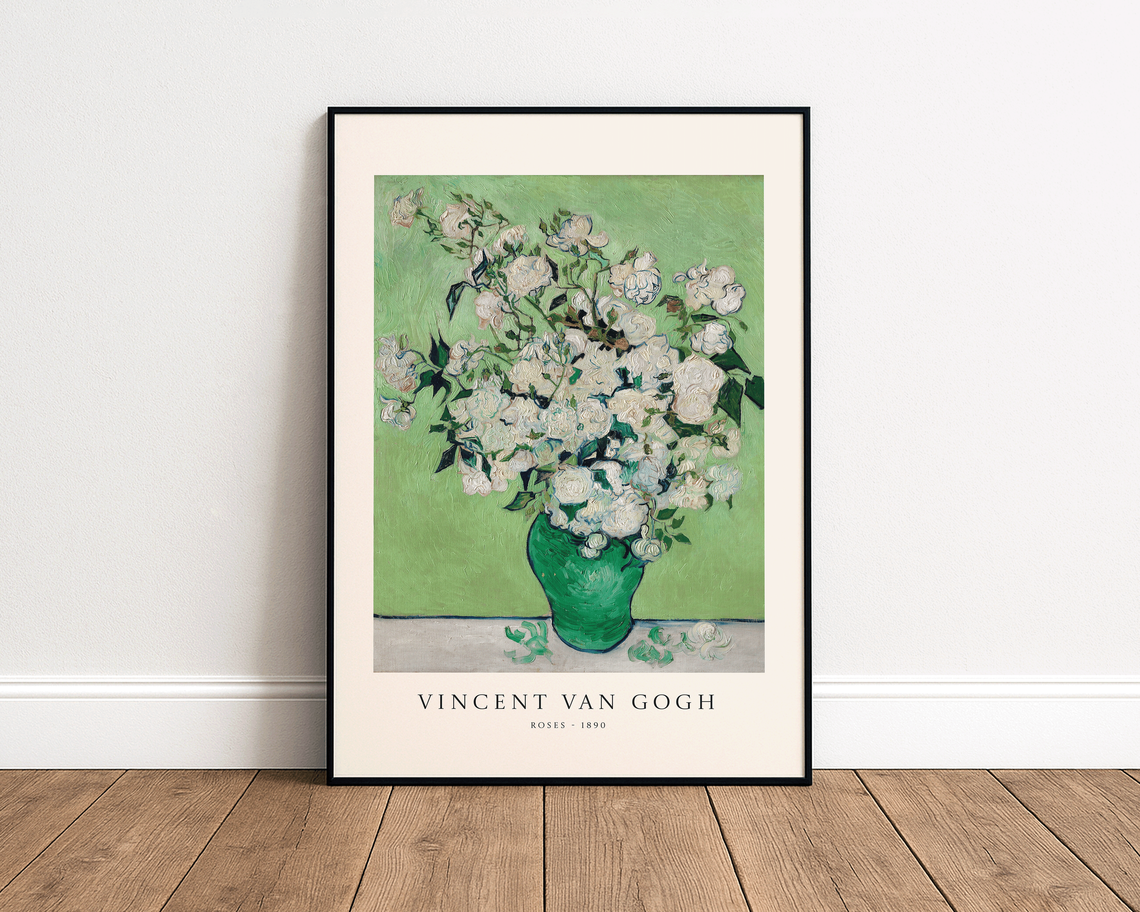 Roses 1890 – Vincent van Gogh Art Print