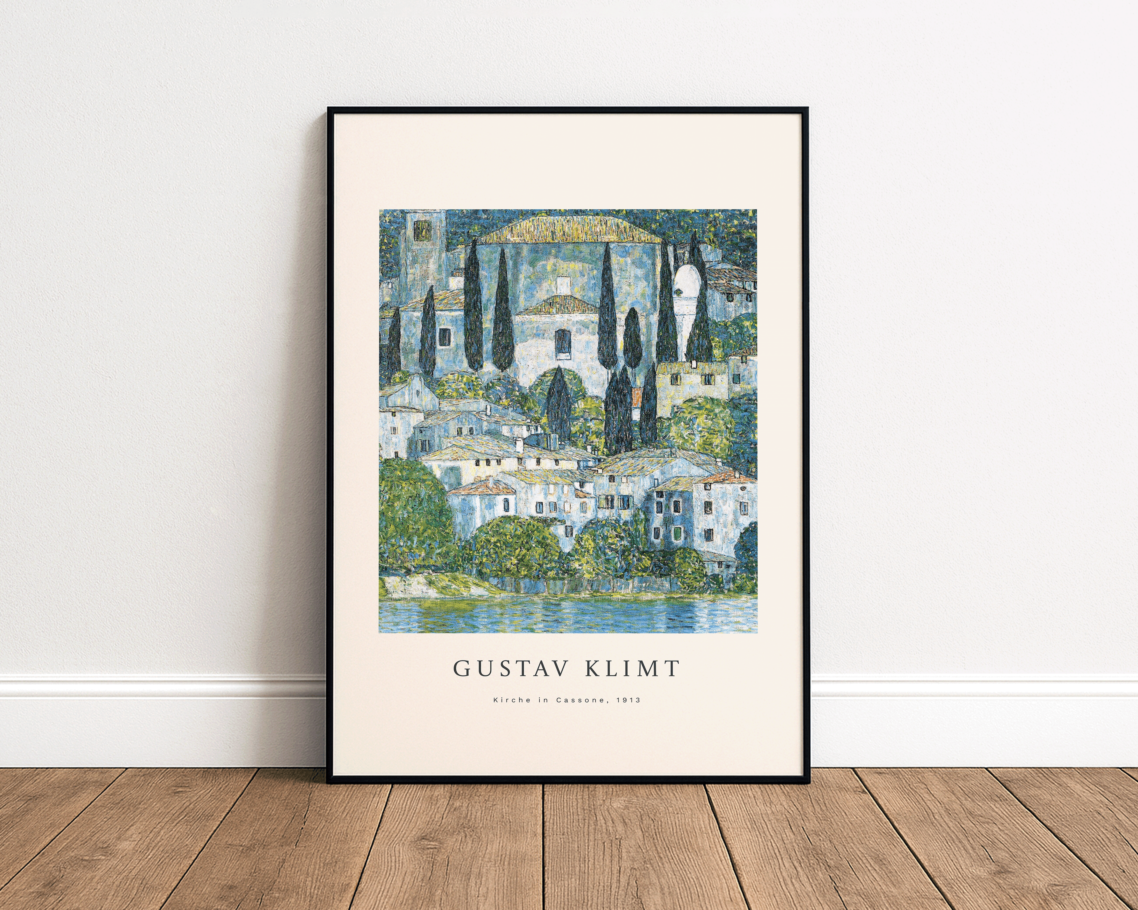 Kirche in Cassone – Gustav Klimt Art Print