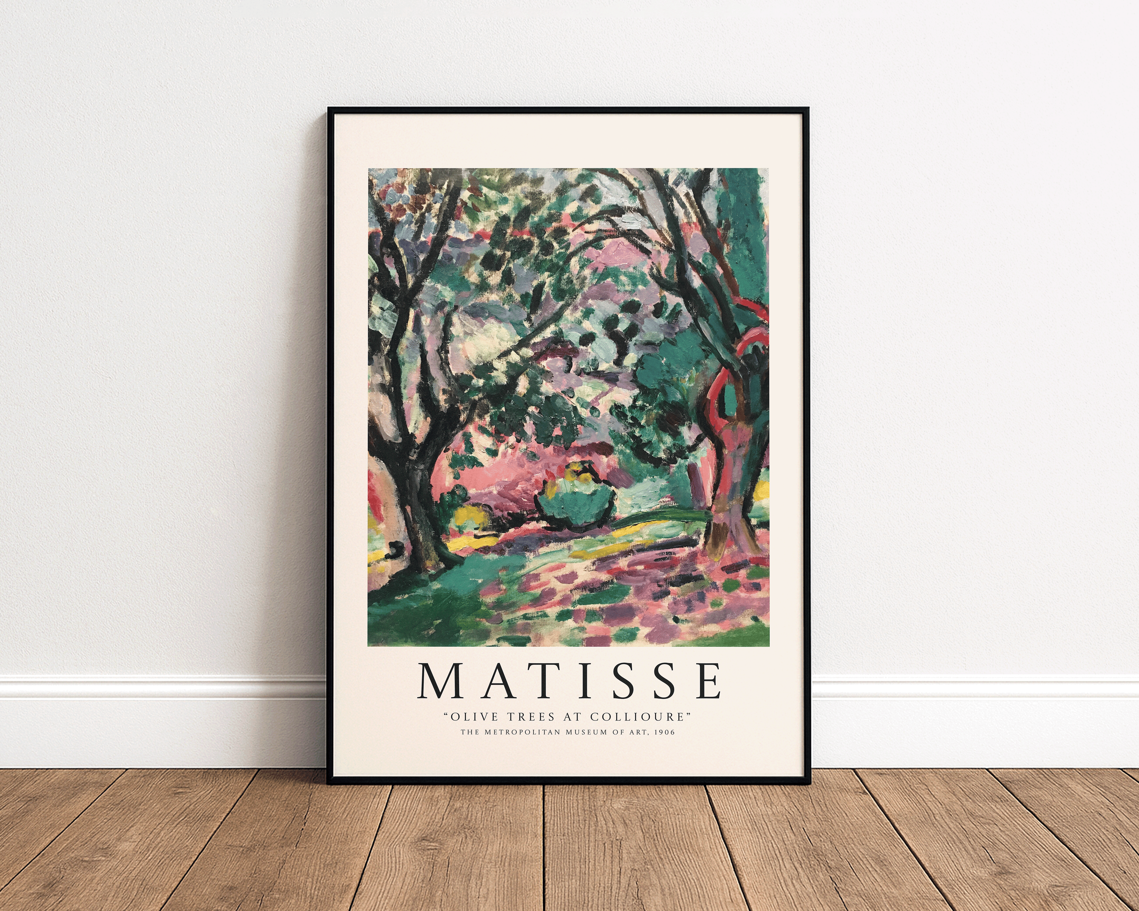 Olive Trees at Collioure – Henri Matisse Modern Art Print