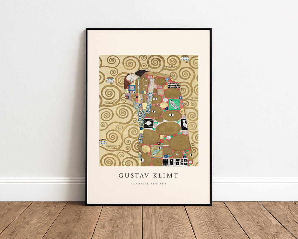 Fulfillment – Gustav Klimt Art Print