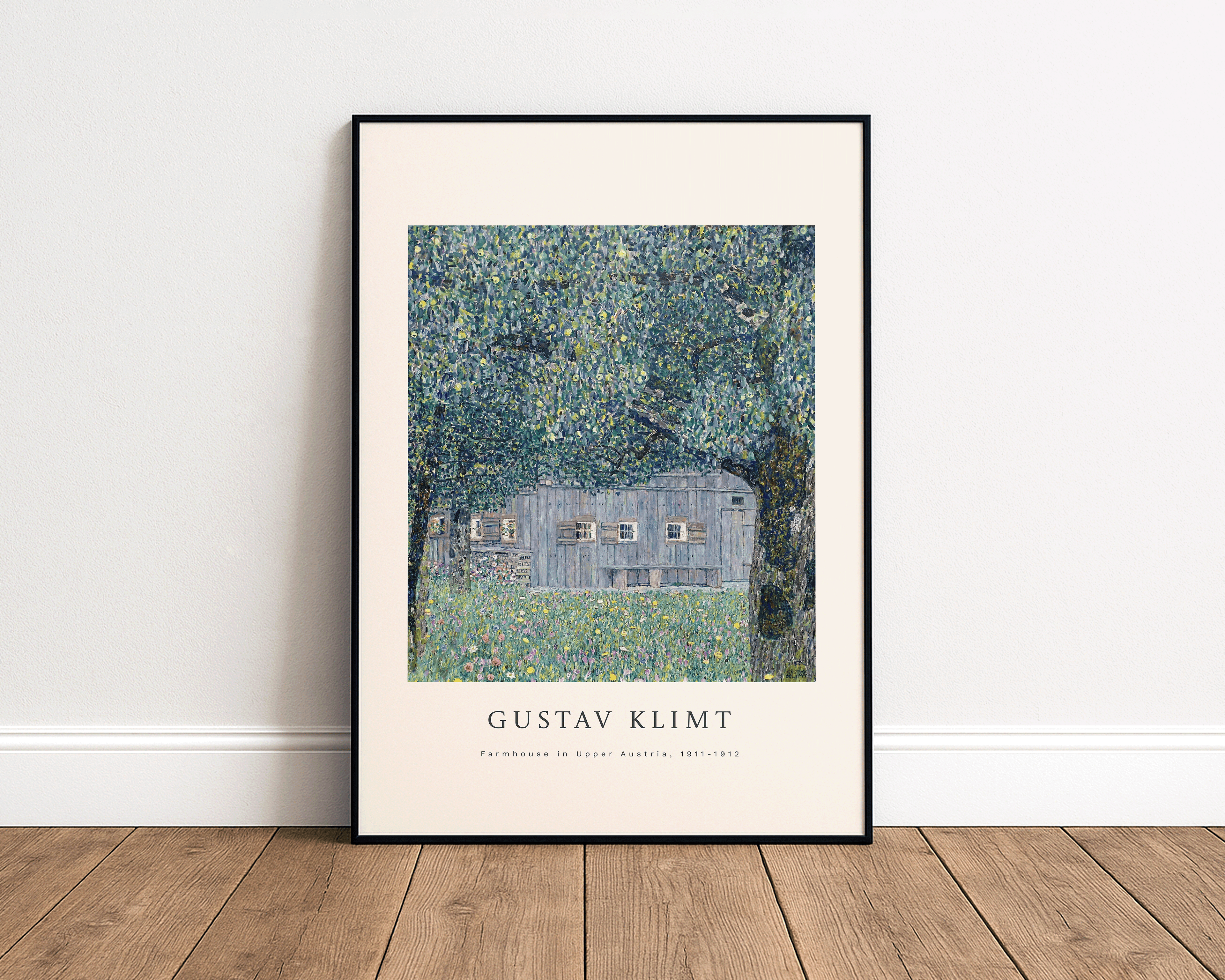 Farmhouse in Upper Austria – Gustav Klimt Art Print
