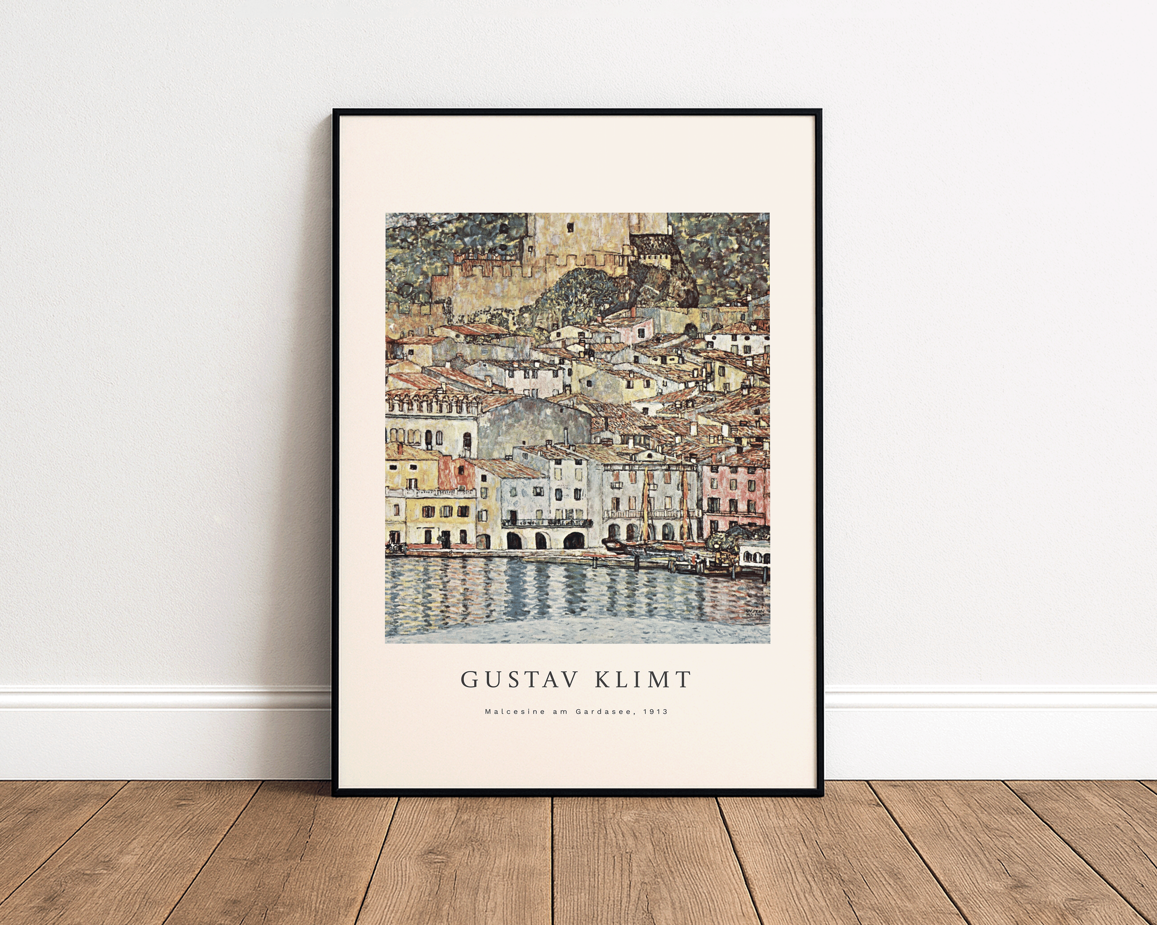 Malcesine am Gardasee – Gustav Klimt Art Print