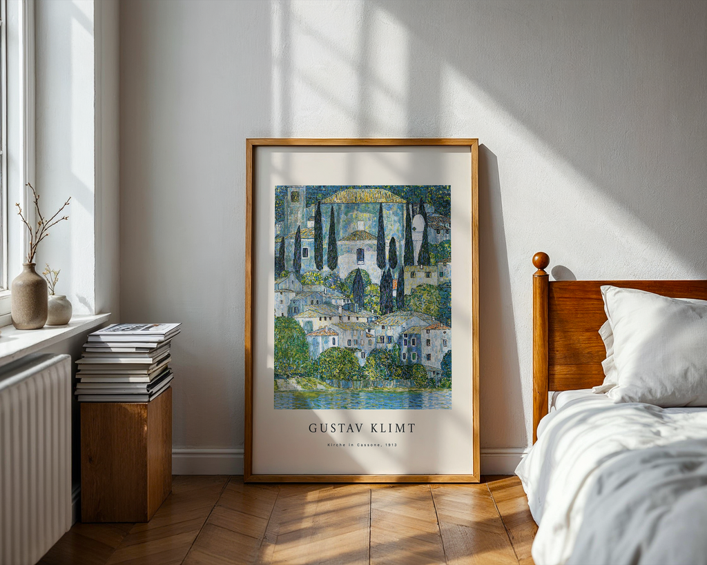 Kirche in Cassone – Gustav Klimt Art Print