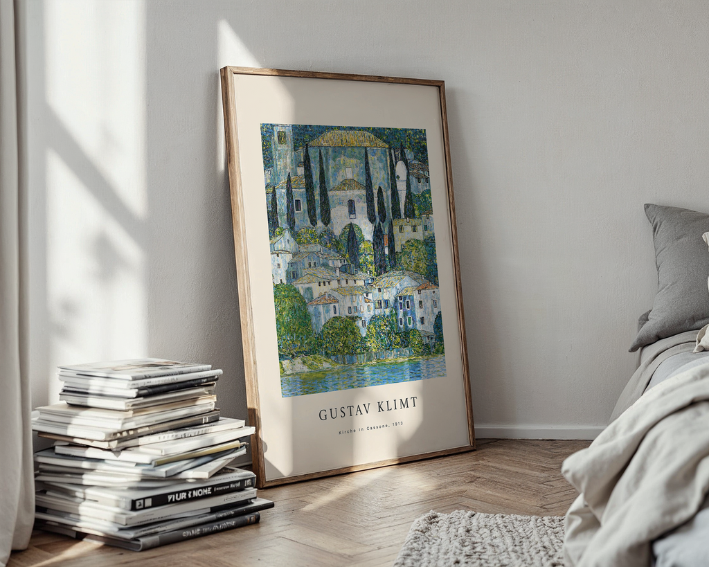 Kirche in Cassone – Gustav Klimt Art Print