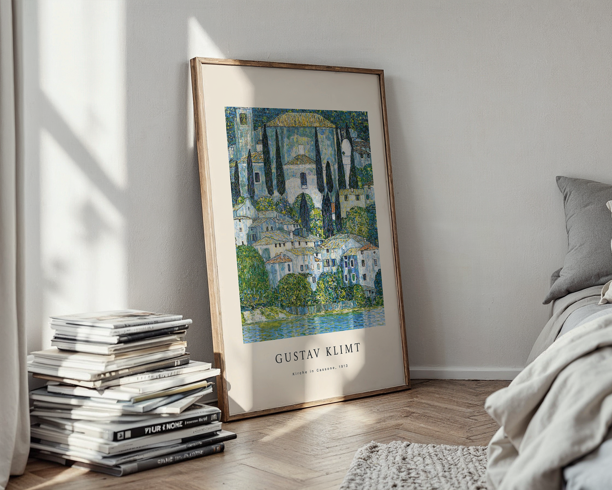 Kirche in Cassone – Gustav Klimt Art Print