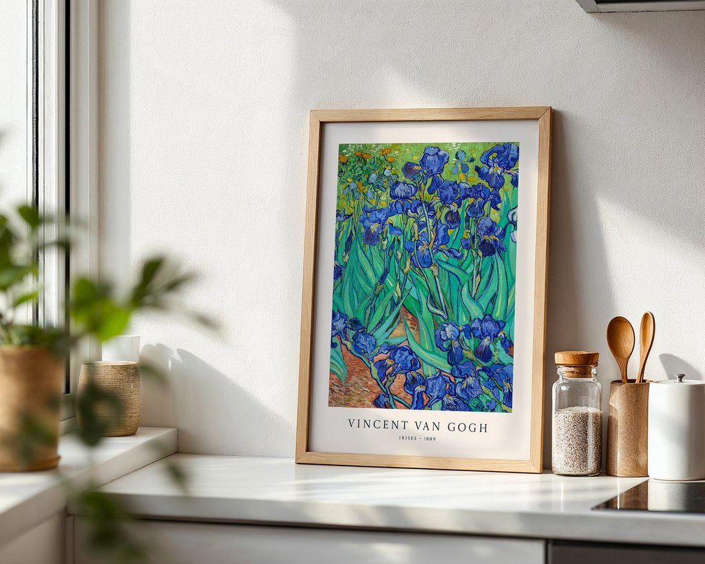 Irises 1889 – Vincent van Gogh Art Print