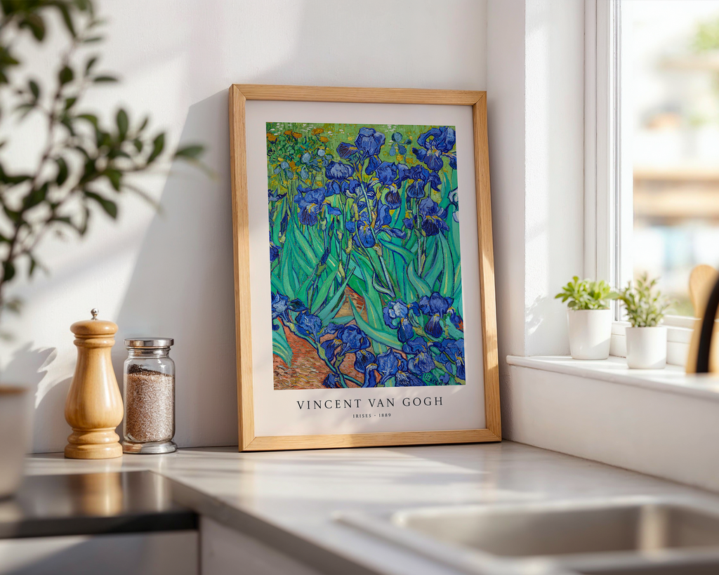 Irises 1889 – Vincent van Gogh Art Print