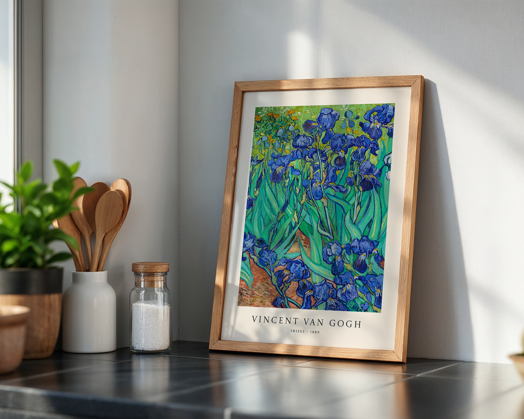 Irises 1889 – Vincent van Gogh Art Print