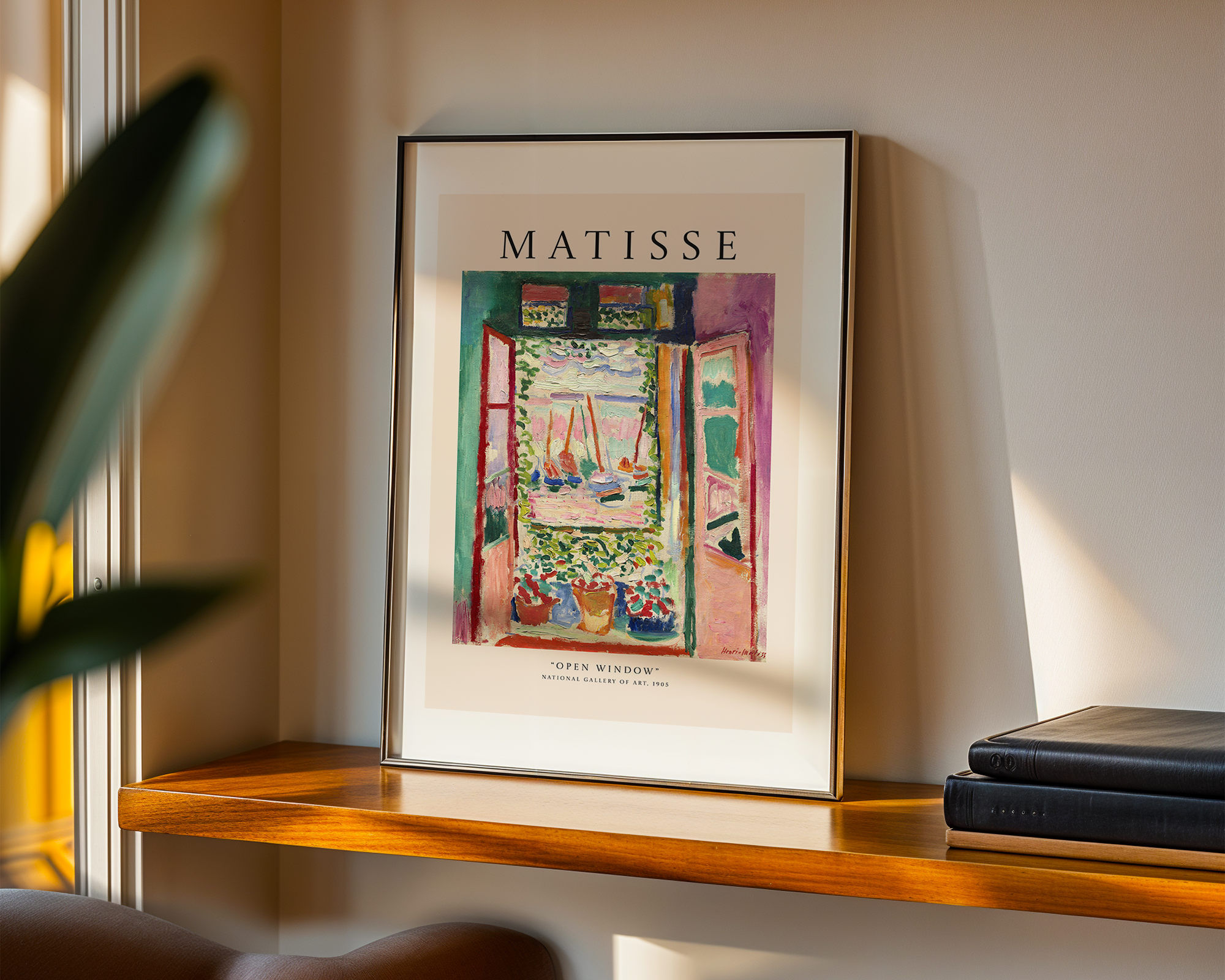 Open Window – Henri Matisse Modern Art Print