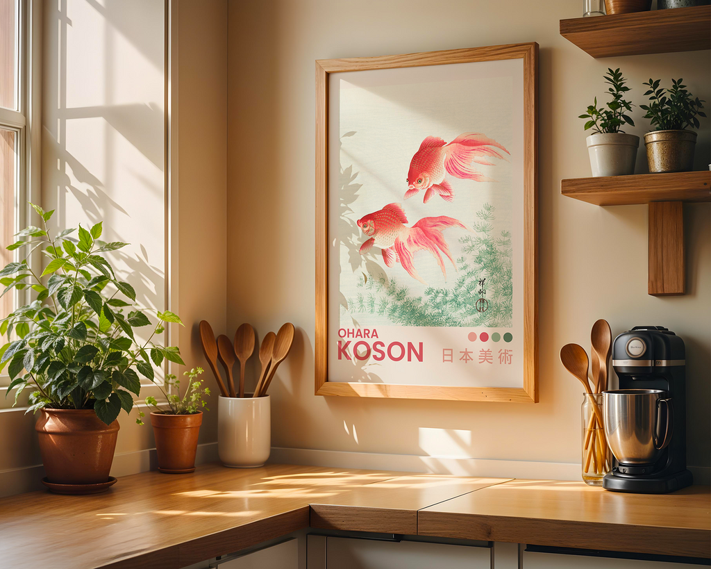 Goldfish – Japanese Ukiyo-e Art Print