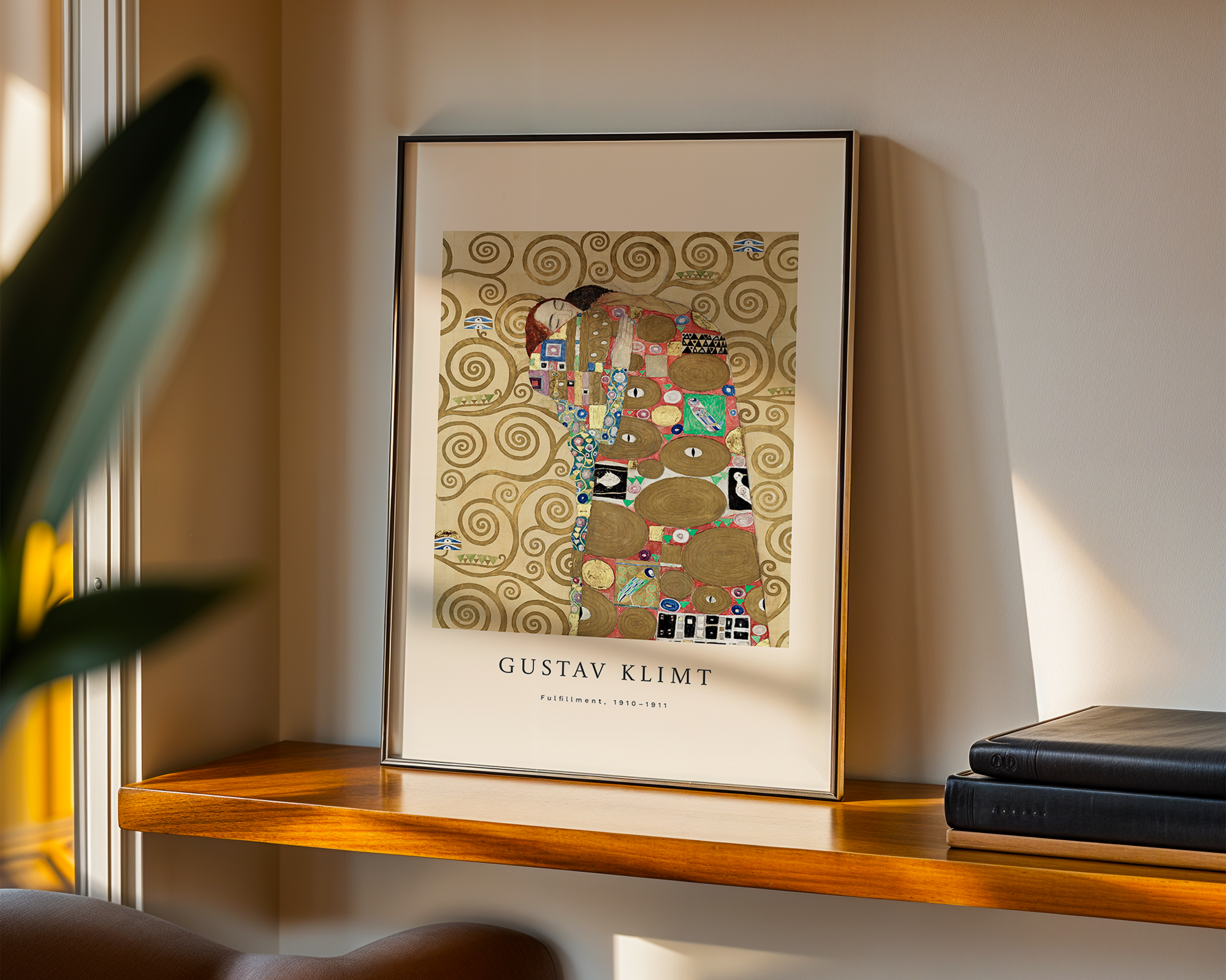 Fulfillment – Gustav Klimt Art Print