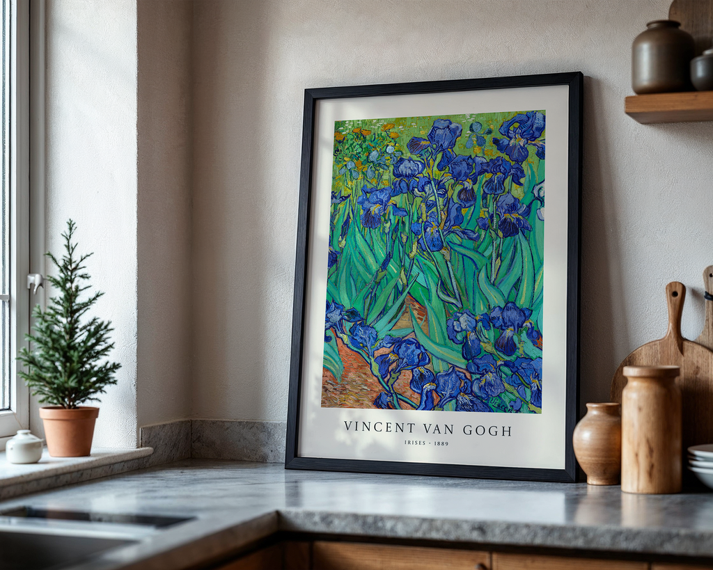 Irises 1889 – Vincent van Gogh Art Print