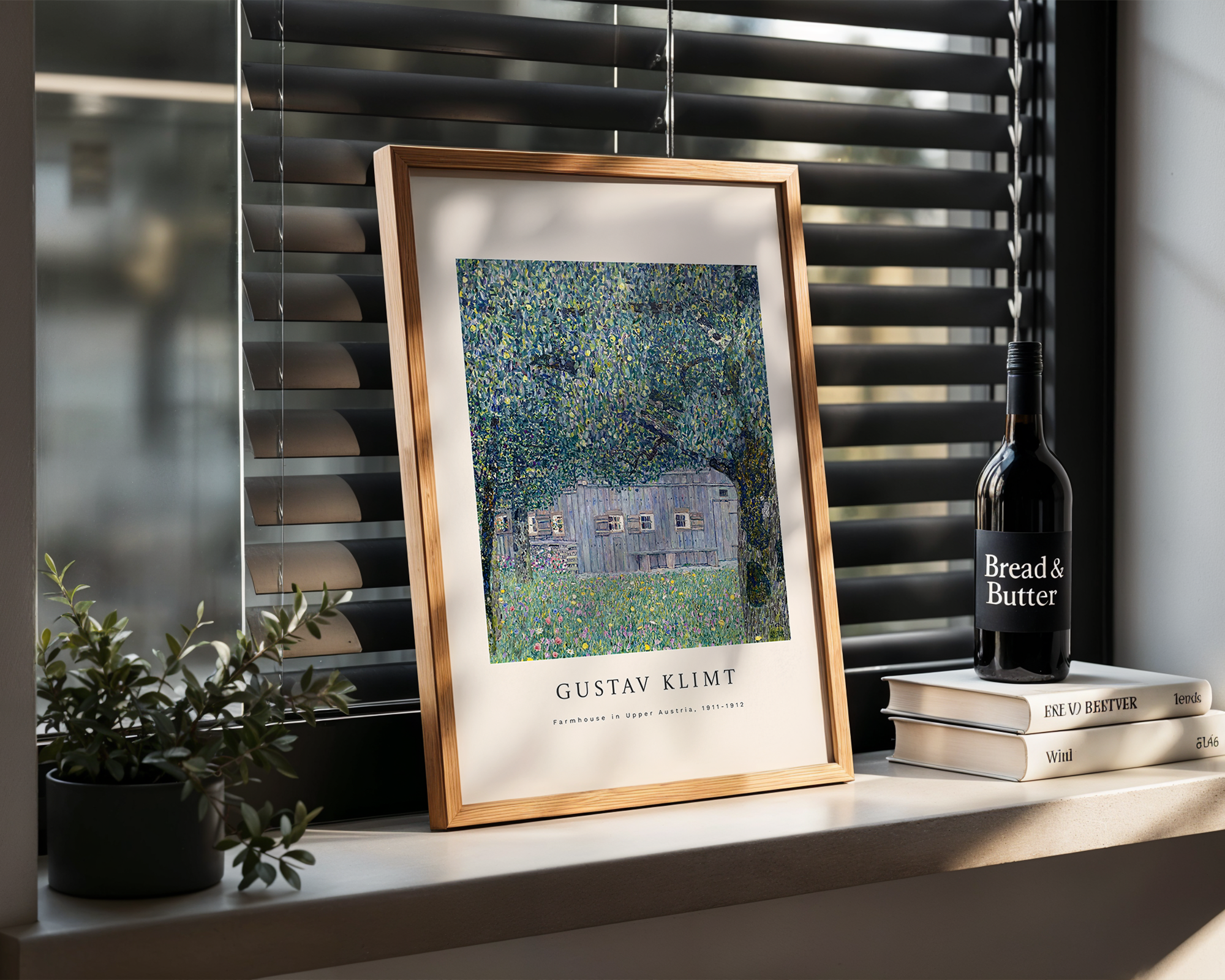 Farmhouse in Upper Austria – Gustav Klimt Art Print