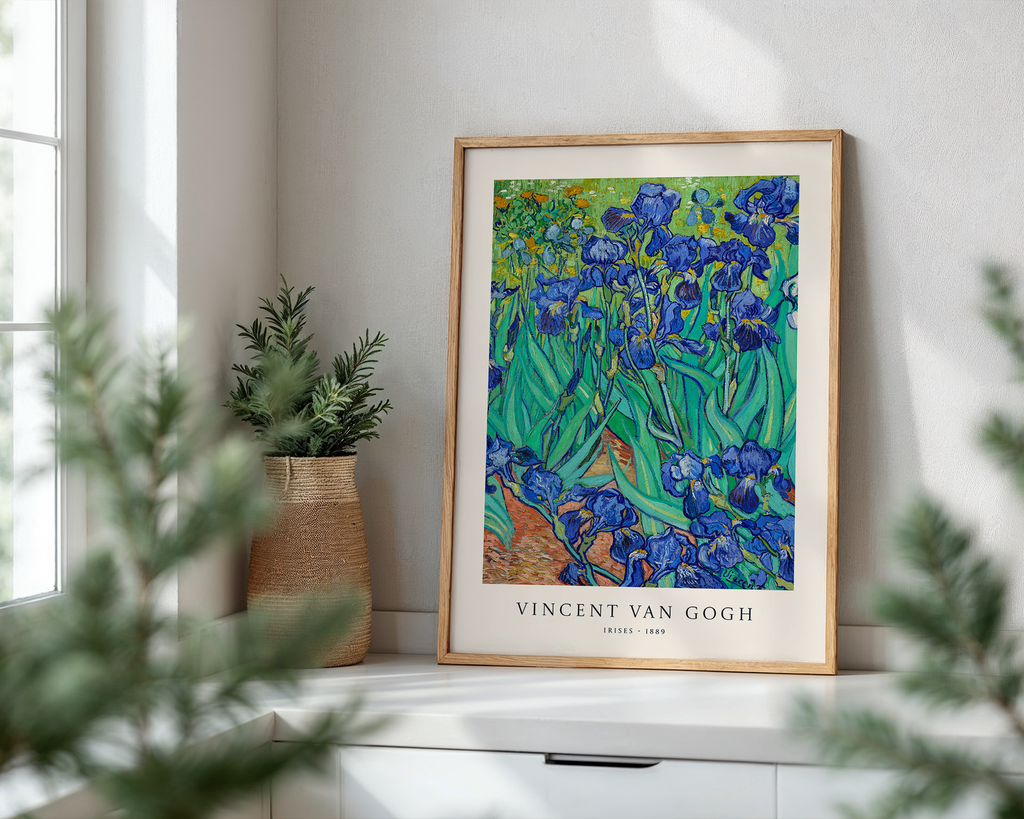 Irises 1889 – Vincent van Gogh Art Print