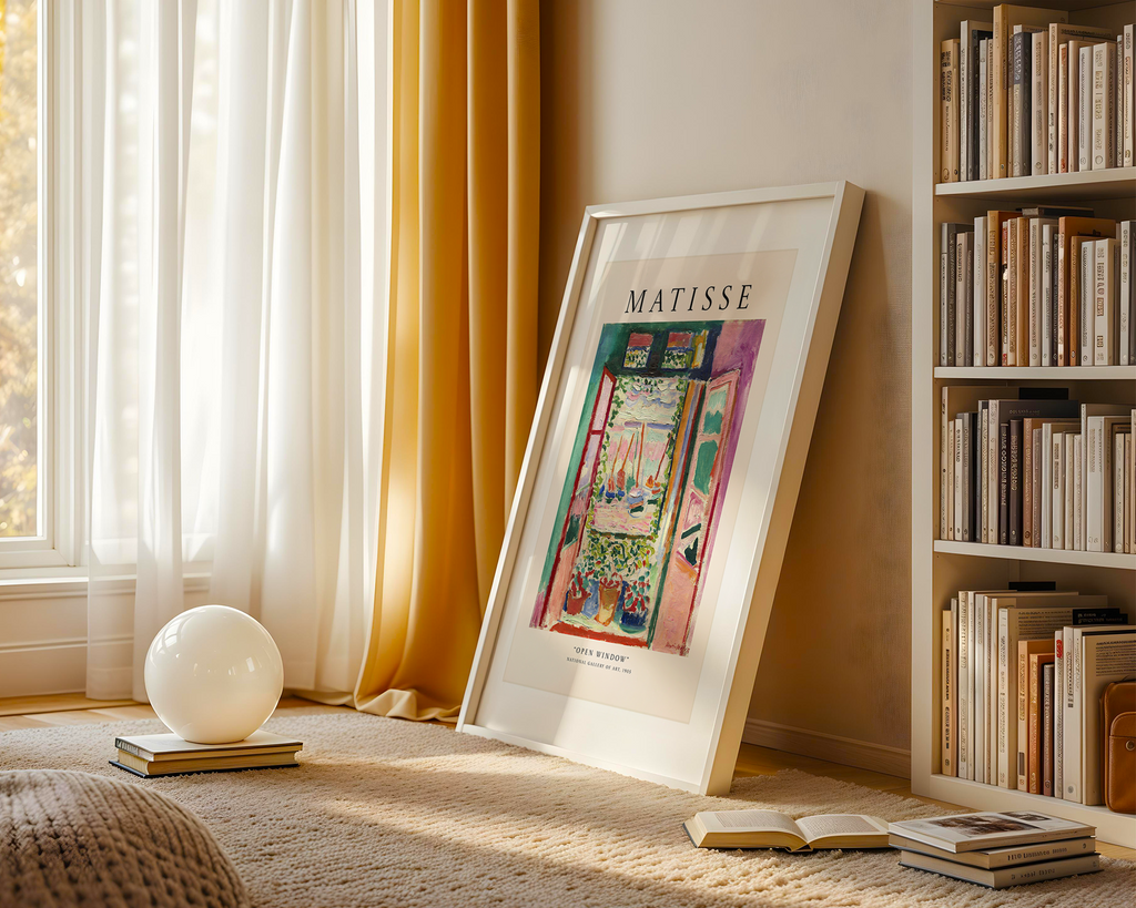 Open Window – Henri Matisse Modern Art Print