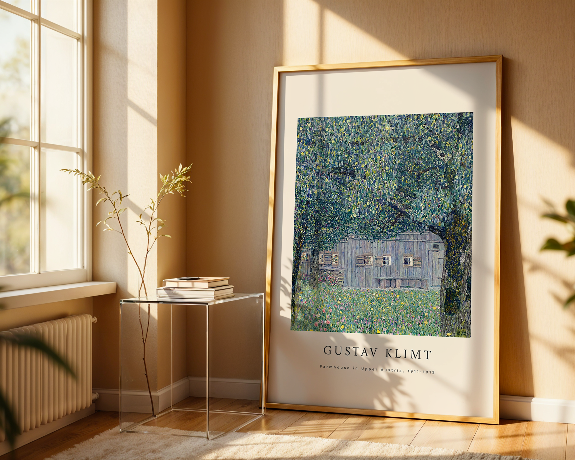 Farmhouse in Upper Austria – Gustav Klimt Art Print